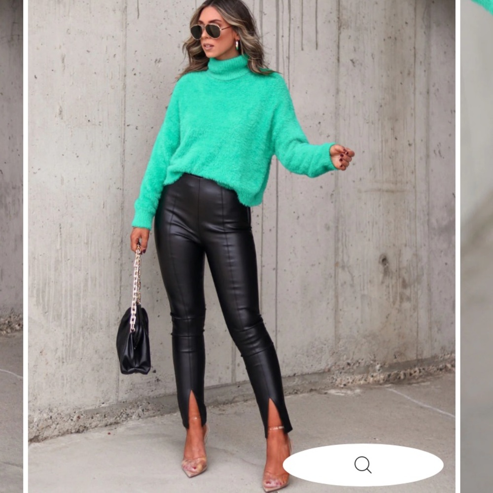 VICI- faux leather pants
